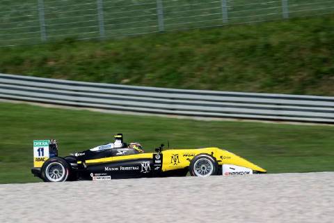 Sacha Fenestraz FRA Carlin Dallara F317 Volkswagen at the FIA u200b u200bFormula 3 European Championship at the Red Bull Ring Copyright Thomas Pakusch