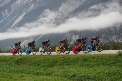 Sport Themen der Woche KW38 Sport Bilder des Tages 23-09-2018 World Championship WM Weltmeisterschaft Team Time Trial Women; 2018, Canyon - Sram; 