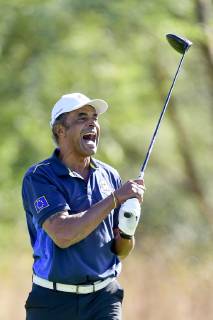 Yannick Noah (Celeb team Europe) CELEBRITES : Match des Celebrites - Ryder Cup - 25 09 2018 JBAutissier Panoramic 