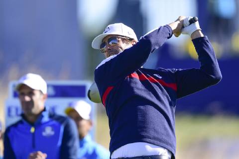 Luke Wilson (Celeb Team USA) CELEBRITES : Match des Celebrites - Ryder Cup - 25 09 2018 JBAutissier Panoramic 