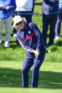 Kurt Russel (Celeb Team USA) CELEBRITES : Match des Celebrites - Ryder Cup - 25 09 2018 JBAutissier Panoramic 