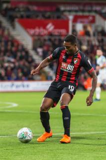 Jordan Ibe of Bournemouth during the EFL Carabao Cup 3rd round match between AFC Bournemouth and Blackburn Rovers at the Vitality Stadium, Bournemouth, England on 25 September 2018. Copyright: xSimonxCarltonx 21250062