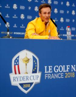 2018 Ryder Cup Previews, Albatros Course, Le Golf National, Saint-Quentin-en-Yvelines, Paris 27 9 2018 Europe s Thorbjorn Olesen Thorbjorn Olesen 27 9 2018  Copyright: x©INPHO OisinxKeniryx MT2_7421