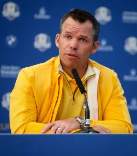 2018 Ryder Cup Previews, Albatros Course, Le Golf National, Saint-Quentin-en-Yvelines, Paris 27 9 2018 Europe s Paul Casey Paul Casey 27 9 2018 Copyright: x©INPHO OisinxKeniryx MT2_7544