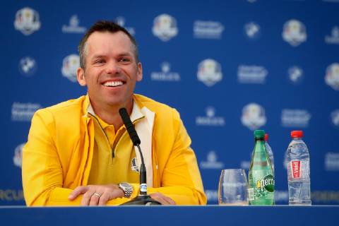 2018 Ryder Cup Previews, Albatros Course, Le Golf National, Saint-Quentin-en-Yvelines, Paris 27 9 2018 Europe s Paul Casey Paul Casey 27 9 2018  Copyright: x©INPHO OisinxKeniryx MT2_7556