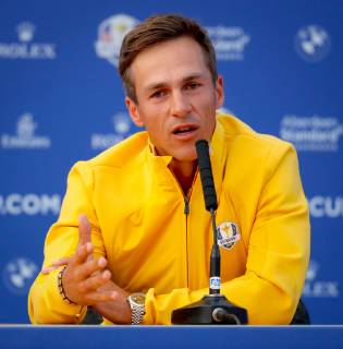 2018 Ryder Cup Previews, Albatros Course, Le Golf National, Saint-Quentin-en-Yvelines, Paris 27 9 2018 Europe s Thorbjorn Olesen Thorbjorn Olesen 27 9 2018 Copyright: x©INPHO OisinxKeniryx OSH_7320