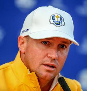 2018 Ryder Cup Previews, Albatros Course, Le Golf National, Saint-Quentin-en-Yvelines, Paris 27 9 2018 Europe s Alex Norà Alex Noren 27 9 2018 Copyright: x©INPHO OisinxKeniryx OSH_7164