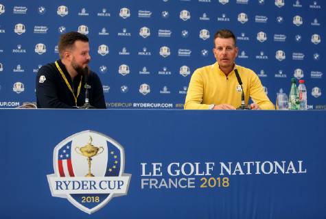 2018 Ryder Cup Previews, Albatros Course, Le Golf National, Saint-Quentin-en-Yvelines, Paris 27 9 2018 Europe s Henrik Stenson Henrik Stenson 27 9 2018  Copyright: x©INPHO OisinxKeniryx MT2_7563