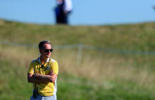 2018 Ryder Cup Practice Day, Albatros Course, Le Golf National, Saint-Quentin-en-Yvelines, Paris 27 9 2018 Europe s Vice-Captain Luke Donald Luke Donald 27 9 2018  Copyright: x©INPHO OisinxKeniryx OSH_8409