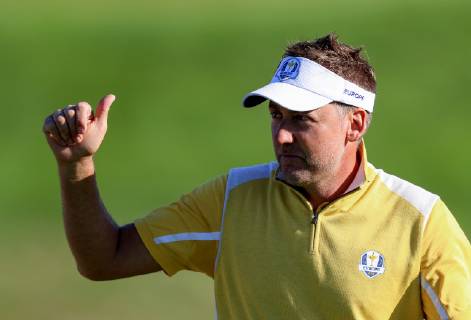 2018 Ryder Cup Practice Day, Albatros Course, Le Golf National, Saint-Quentin-en-Yvelines, Paris 27 9 2018 Europe s Ian Poulter on the ninth Ian Poulter on the ninth 27 9 2018  Copyright: x©INPHO OisinxKeniryx OSH_7919