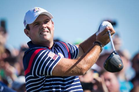 2018 Ryder Cup Practice Day, Albatros Course, Le Golf National, Saint-Quentin-en-Yvelines, Paris 27 9 2018 USA s Patrick Reed Patrick Reed 27 9 2018  Copyright: x©INPHO OisinxKeniryx OSH_8690