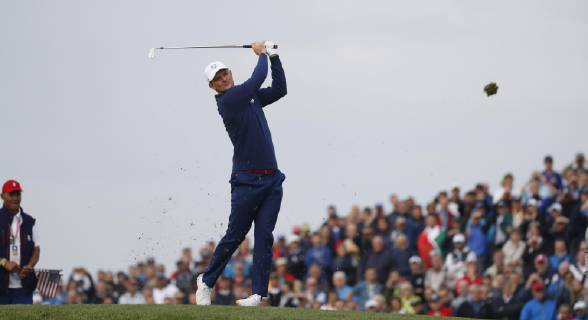 English Justin Rose competes the Ryder Cup 2018 at The Golf National in Guyancourt, near Paris, France, 28 September 2018. The Ryder Cup 2018 runs from 25 to 30 September. Ryder Cup 2018 !ACHTUNG: NUR REDAKTIONELLE NUTZUNG!  Copyright: xLUISxTEJIDOx GRAF4648 20180928-636737360193370232