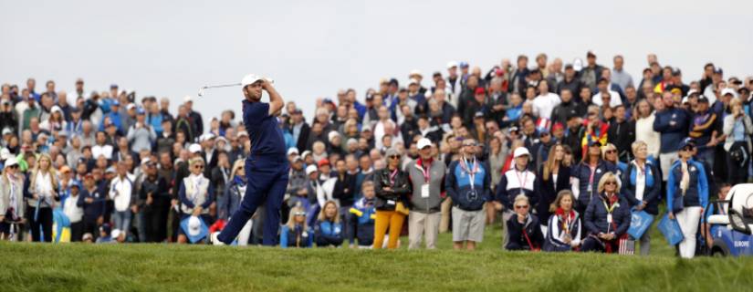 Spanish Jon Rahm competes the Ryder Cup 2018 at The Golf National in Guyancourt, near Paris, France, 28 September 2018. The Ryder Cup 2018 runs from 25 to 30 September. Ryder Cup 2018 !ACHTUNG: NUR REDAKTIONELLE NUTZUNG!  Copyright: xLUISxTEJIDOx GRAF4644 20180928-636737360835096175