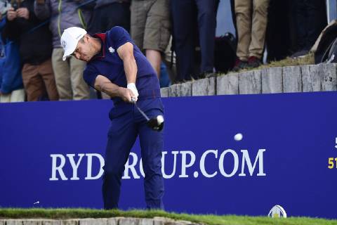 Paul Casey of England (Team Europ) GOLF : Ryder Cup 2018 - Guyancourt - 28 09 2018 JBAutissier Panoramic