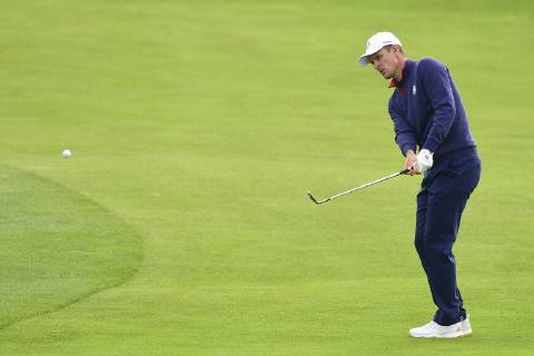 Justin Rose of England (Team Europ) GOLF : Ryder Cup 2018 - Guyancourt - 28 09 2018 JBAutissier Panoramic 