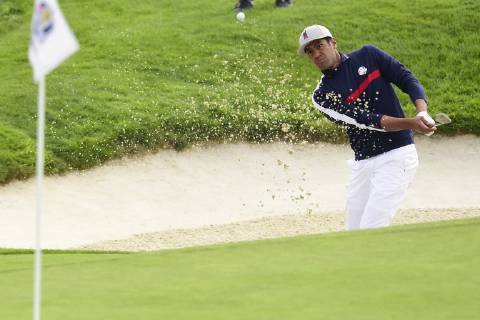 Tony Finau (Team USA) GOLF : Ryder Cup 2018 - Guyancourt - 28 09 2018 JBAutissier Panoramic 