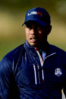 Tiger Woods (Team USA) GOLF : Ryder Cup 2018 - Guyancourt - 29 09 2018 JBAutissier Panoramic 