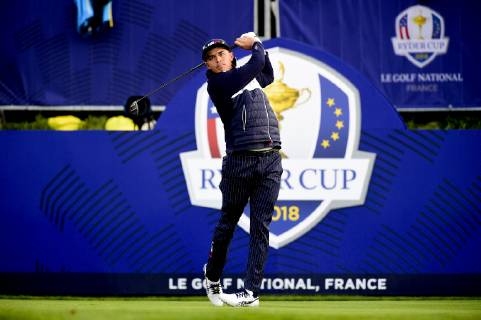 Rickie Fowler (Team USA) GOLF : Ryder Cup 2018 - Guyancourt - 29 09 2018 JBAutissier Panoramic 