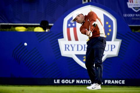 Paul Casey of England (Team Europ) GOLF : Ryder Cup 2018 - Guyancourt - 29 09 2018 JBAutissier Panoramic 