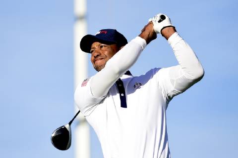 Tiger Woods (Team USA) GOLF : Ryder Cup 2018 - Guyancourt - 29 09 2018 JBAutissier Panoramic 