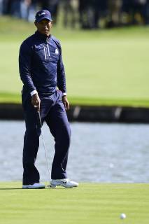 Tiger Woods (Team USA) GOLF : Ryder Cup 2018 - Guyancourt - 29 09 2018 JBAutissier Panoramic 