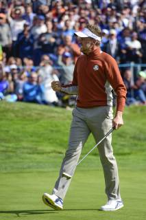 Ian Poulter of England (Team Europ) GOLF : Ryder Cup 2018 - Guyancourt - 29 09 2018 JBAutissier Panoramic 