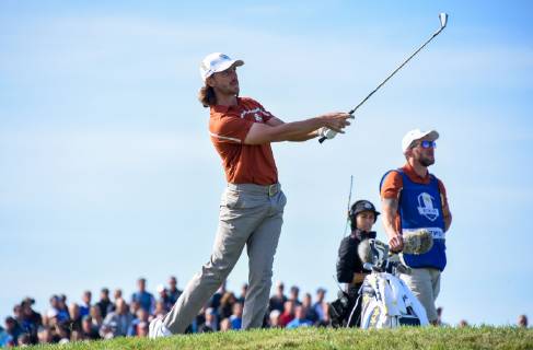Tommy Fleetwood ( Europe ) GOLF : Ryder cup - St Quentin en Yvelines - 29 09 2018 FedericoPestellini Panoramic 