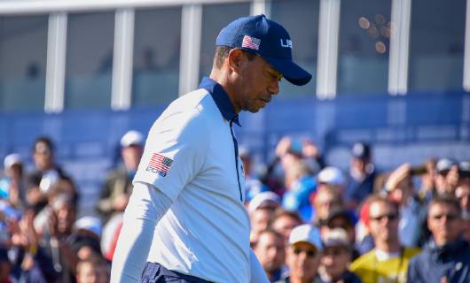 Tiger Woods ( USA ) GOLF : Ryder cup - St Quentin en Yvelines - 29 09 2018 FedericoPestellini Panoramic 