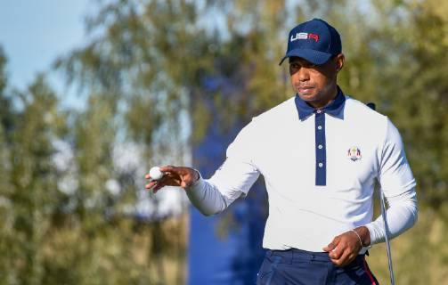 Tiger Woods ( USA ) GOLF : Ryder cup - St Quentin en Yvelines - 29 09 2018 FedericoPestellini Panoramic 