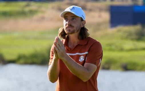 Tommy Fleetwood ( Europe ) GOLF : Ryder cup - St Quentin en Yvelines - 29 09 2018 FedericoPestellini Panoramic 
