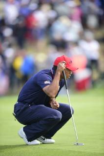 Tiger Woods (Team USA) GOLF : Ryder Cup 2018 - Guyancourt - 30 09 2018 JBAutissier Panoramic