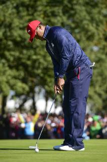 Tiger Woods (Team USA) GOLF : Ryder Cup 2018 - Guyancourt - 30 09 2018 JBAutissier Panoramic