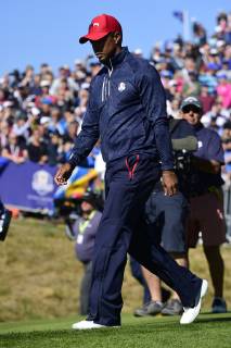 Tiger Woods (Team USA) GOLF : Ryder Cup 2018 - Guyancourt - 30 09 2018 JBAutissier Panoramic