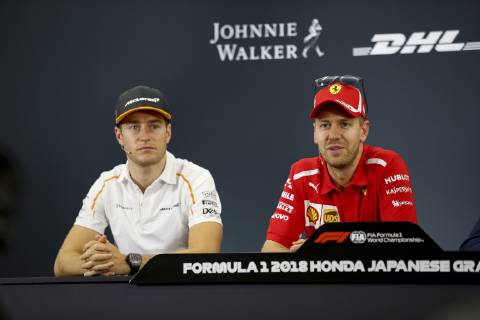 Motorsports: FIA Formula One World Championship WM Weltmeisterschaft 2018, Grand Prix of Japan, World Championship 2018 Grand Prix Japan , 5 Sebastian Vettel (GER, Scuderia Ferrari) Suzuka Japan