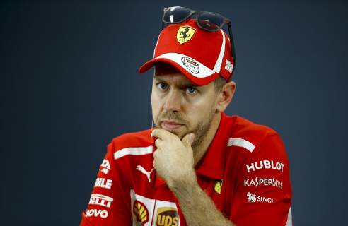 Motorsports: FIA Formula One World Championship WM Weltmeisterschaft 2018, Grand Prix of Japan, World Championship 2018 Grand Prix Japan , 5 Sebastian Vettel (GER, Scuderia Ferrari) Suzuka Japan