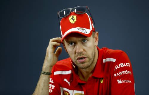 Motorsports: FIA Formula One World Championship WM Weltmeisterschaft 2018, Grand Prix of Japan, World Championship 2018 Grand Prix Japan , 5 Sebastian Vettel (GER, Scuderia Ferrari) Suzuka Japan