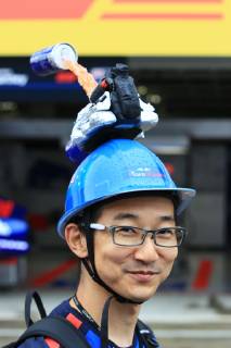 4th October 2018, Suzuka International Racing Course, Suzuka City, Japan; Formula One of Japan, driver arrivals and press conference PK Pressekonferenz Japanese Toro Rosso Honda Formula 1 Fan  ActionPlus12067897 Octane