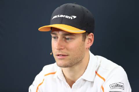 4th October 2018, Suzuka International Racing Course, Suzuka City, Japan; Formula One of Japan, driver arrivals and press conference PK Pressekonferenz McLaren, Stoffel Vandoorne  ActionPlus12067936 Octane