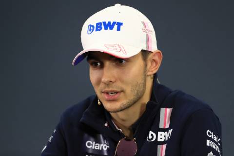 4th October 2018, Suzuka International Racing Course, Suzuka City, Japan; Formula One of Japan, driver arrivals and press conference PK Pressekonferenz Racing Point Force India, Esteban Ocon  ActionPlus12067939 Octane