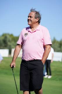Sport Bilder des Tages Michel Platini GOLF : Manville Legends cup - baux de provence - 05 10 2018 StephanieGouiran Panoramic 