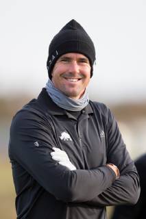 6th October 2018, Carnoustie Golf Links, Carnoustie, Scotland; Alfred Dunhill Links Championship, third round; Former England cricket international Kevin Pietersen  ActionPlus12068464 DavidxYoung