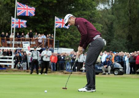 Golf - 2018 Sky Sports British Masters - Thursday, First Round Justin Rose of Great Britain, at Walton Heath Golf Club. COLORSPORT ANDREW COWIE 