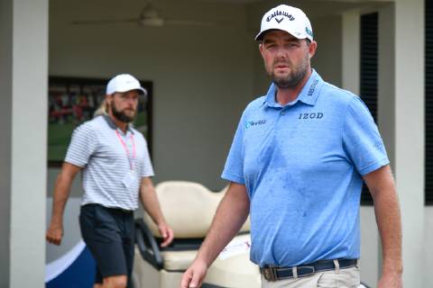 October 11, 2018 - Kuala Lumpur, Malaysia - Marc Leishman of Australia pictured during the first round of the CIMB Classic at TPC Kuala Lumpur on 11 October, 2018 in Kuala Lumpur, Malaysia CIMB Classic - Round One  - ZUMAn230 20181011_zaa_n230_097 Copyright: xChrisxJungx