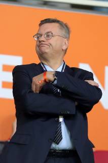President Reinhard Grindel Germany UEFA Nations League 2018 19 Netherlands vs Germany Netherlands vs Germany UEFA Nations League 2018 19 Football 13 10 2018 Amsterdam Copyright: xLanger Eibner-Pressefotox EP_HLR