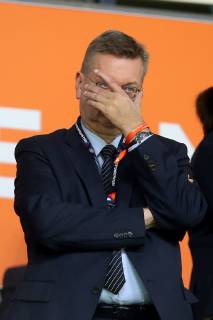 President Reinhard Grindel Germany UEFA Nations League 2018 19 Netherlands vs Germany Netherlands vs Germany UEFA Nations League 2018 19 Football 13 10 2018 Amsterdam Copyright: xLanger Eibner-Pressefotox EP_HLR