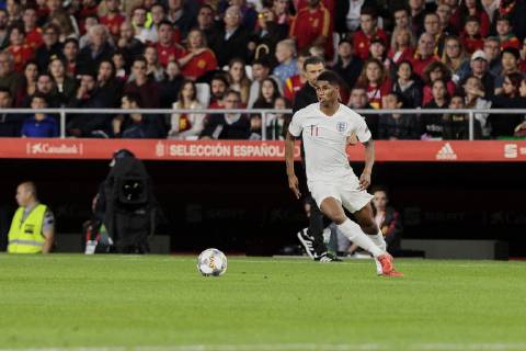 England s Marcus Rashford during UEFA Nations League 2019 match between Spain and England at Benito Villamarin stadium in Sevilla, Spain. October 15, 2018.  (201810150025)