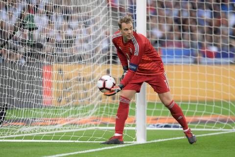 Football UEFA Nations League France vs Germany 16 10 2018 Stade de France Paris Tmanuel new Germany action single shot