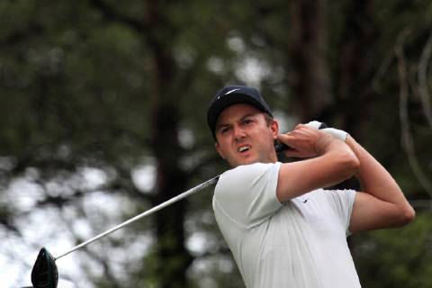 British Ashley Chesters in action during the first round of the Golf 2018 Andalusia Valderrama Master, at the Royal Club Valderrama, in San Roque, Andalusia, Spain, 18 October 2018. Golf 2018 Andalusia Valderrama Master in San Roque !ACHTUNG: NUR REDAKTIONELLE NUTZUNG!  Copyright: xA.CarrascoxRagelx SRQ03 20181018-636754898772445860