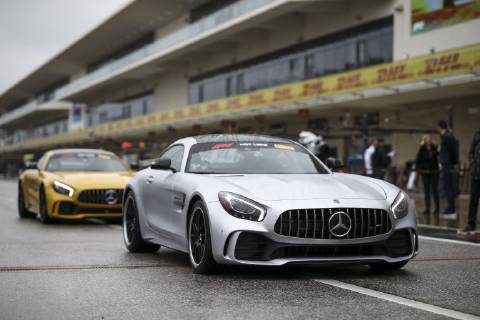Motorsports: FIA Formula One World Championship WM Weltmeisterschaft 2018; Grand Prix; United States, FORMULA 1 PIRELLI 2018 UNITED STATES GRAND PRIX , Circuit of The Americas Mercedes AMG GTR Austin United States