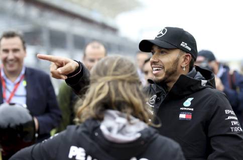 Motorsports: FIA Formula One World Championship WM Weltmeisterschaft 2018; Grand Prix; United States, FORMULA 1 PIRELLI 2018 UNITED STATES GRAND PRIX , Circuit of The Americas 44 Lewis Hamilton (GBR, Mercedes AMG Petronas F1 Team), Austin United States